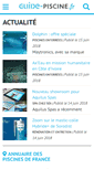 Mobile Screenshot of guide-piscine.fr